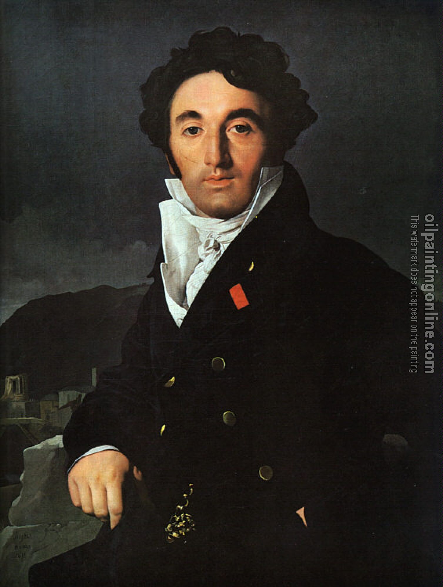 Ingres, Jean Auguste Dominique - Classical oil painting